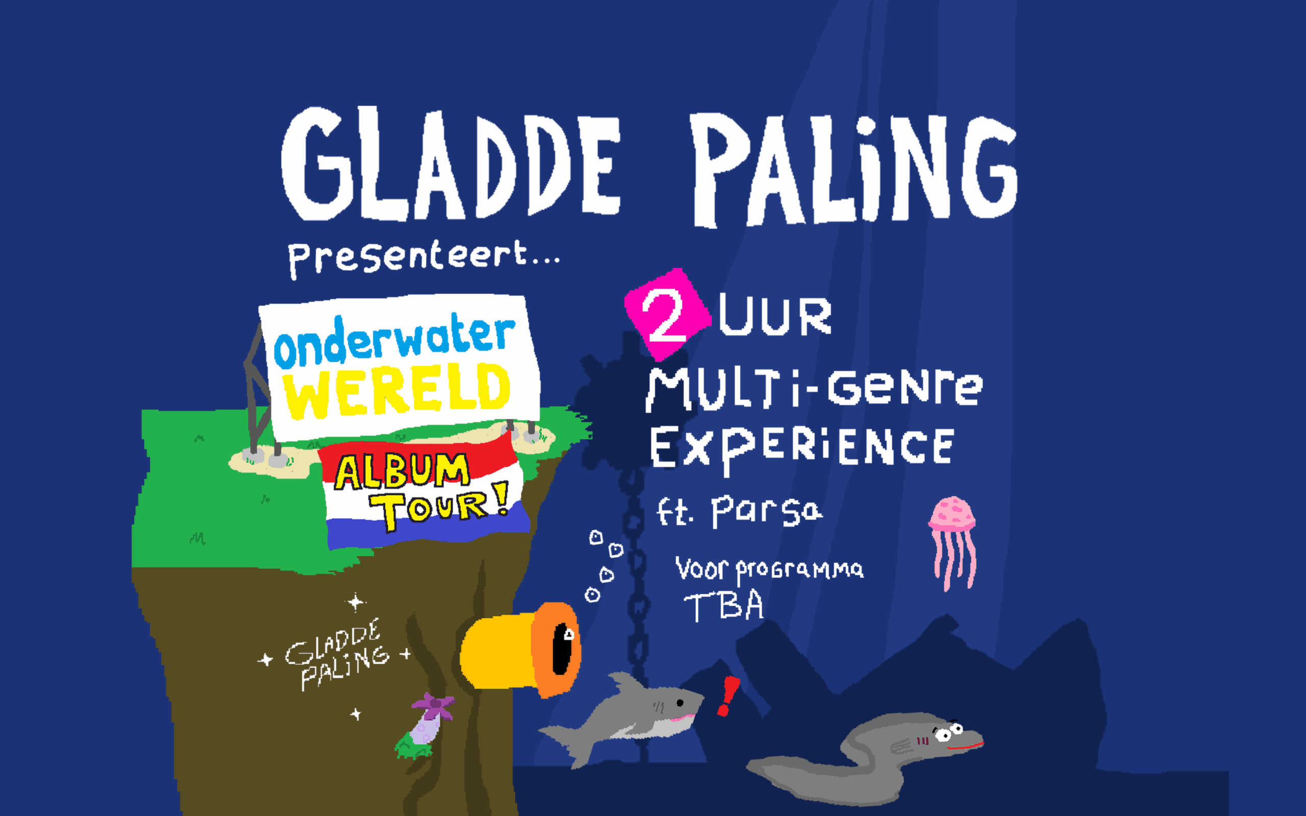 Gladde Paling’s ONDERWATERWERELD