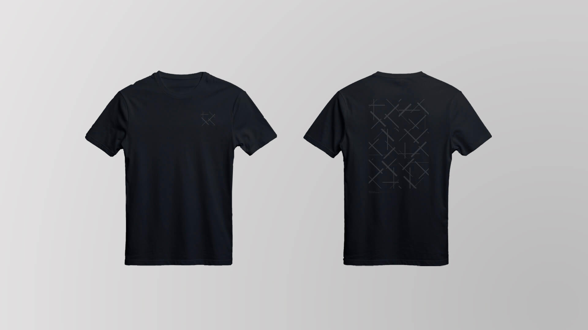 MEZZ Club x Deconstructie - T-shirt zwart